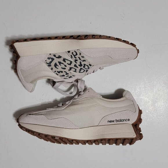 NEW New Balance 327 Animal Print Sneakers Womens 7.5 Athletic Casual Leopard - Picture 3 of 8